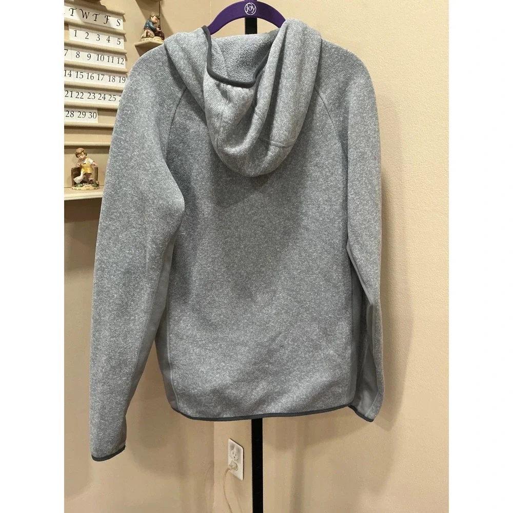 Patagonia Performance Better Sweater Hoody Size M Gray Full Zip Fleece Jacket